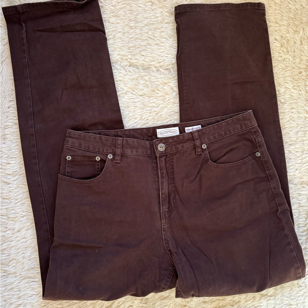 Northern Reflections Brown Straight Pants